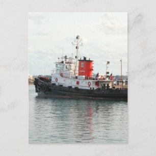 Postal de Bermuda Tug