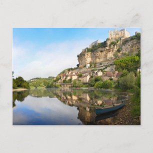 Postal de Beynac et Cazenac y Dordogne