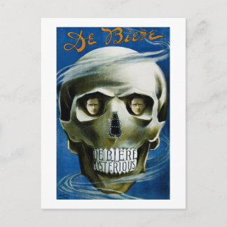Postal De Biere Magic Skull