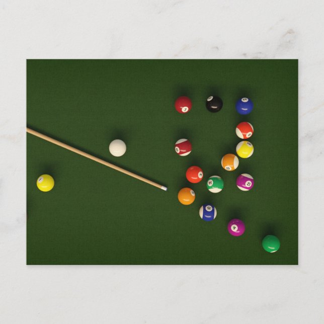 postal de Billiards (Anverso)