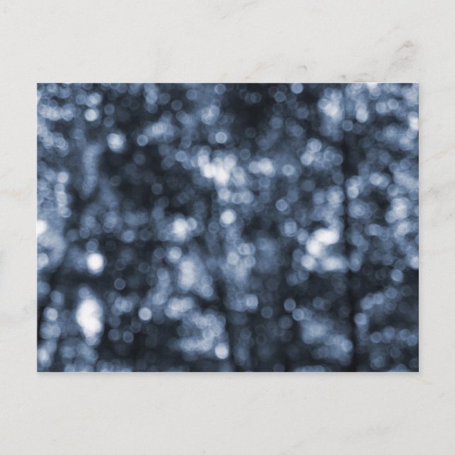 Postal de Blue Bokeh (Anverso)