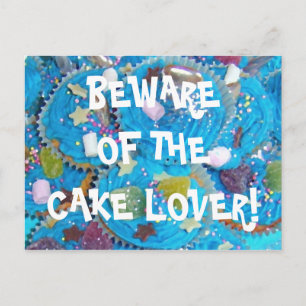 Postal de Blue Cupcakes ‘lover’