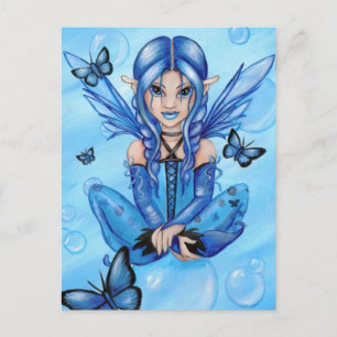Postal de "Blue Fairy"