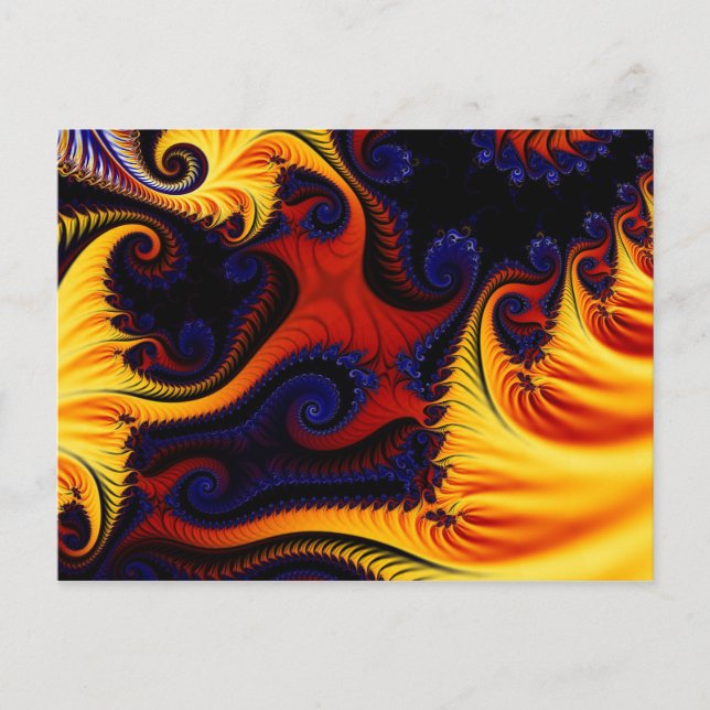 Postal de Blue Fire 1 (Anverso)
