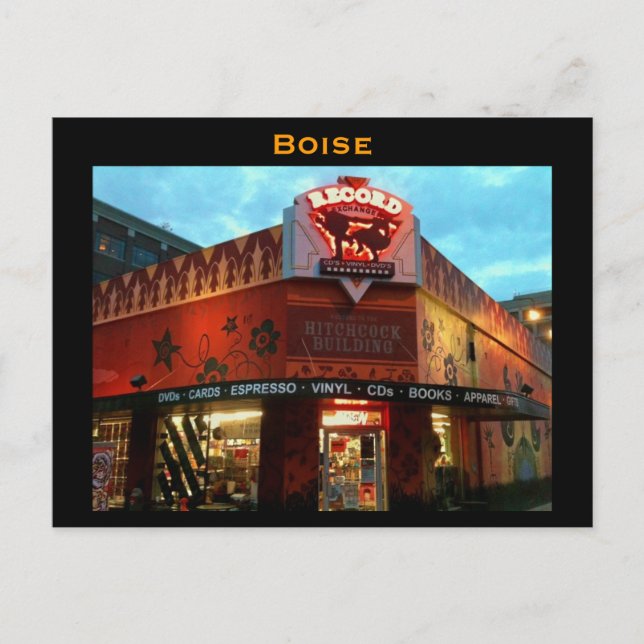 Postal de Boise (Anverso)