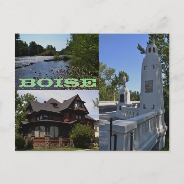 Postal de Boise (Anverso)