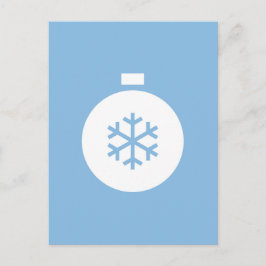 Postal de bolas para Navidades pequeños