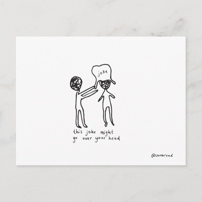 postal de bolsa de plástico (Anverso)