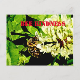 Postal de bondad de Bee