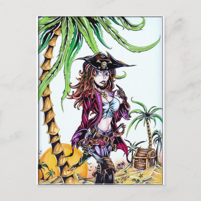 Postal de Booty Pirate (Anverso)