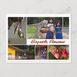 Postal de Boquete, Panamá