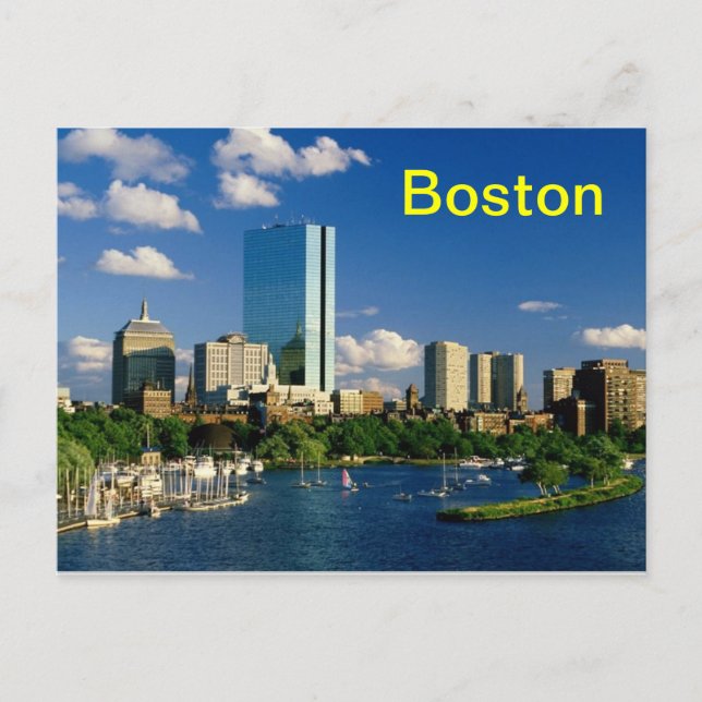 Postal de Boston (Anverso)
