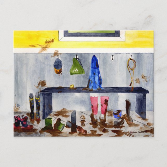 postal de botas de barro (Anverso)