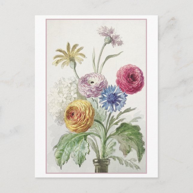 Postal de Bouquet Flowers (Anverso)