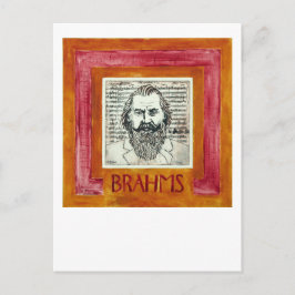 Postal de Brahms