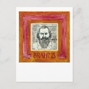 Postal de Brahms