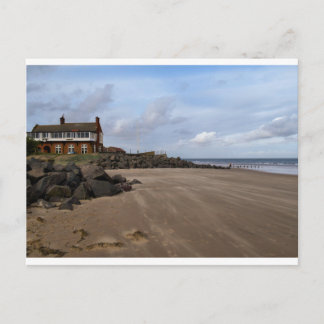 postal de Brancaster beach North Norfolk