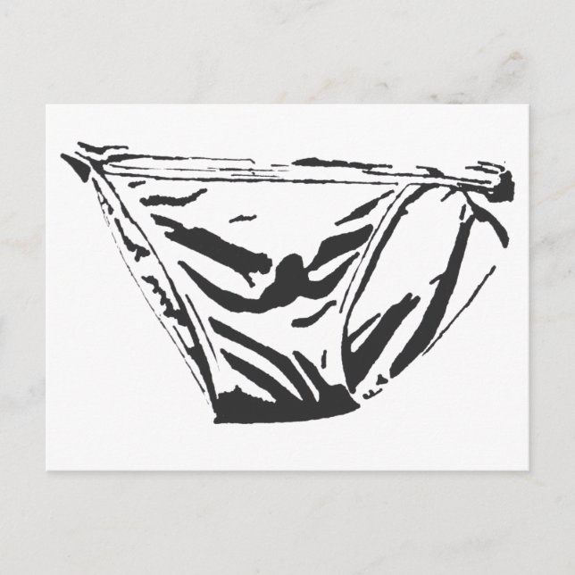 Postal de Briefs Blancos (Anverso)