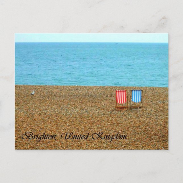 Postal de Brighton Beach (Anverso)