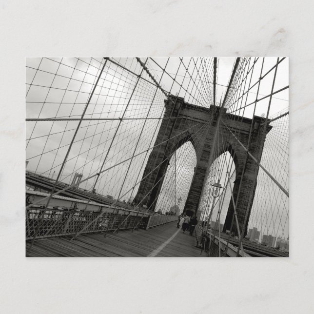 Postal de Brooklyn Bridge (Anverso)