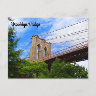 Postal de Brooklyn Bridge #1-2