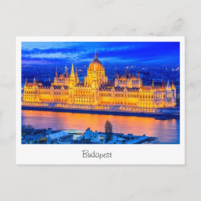 postal de Budapest (Anverso)
