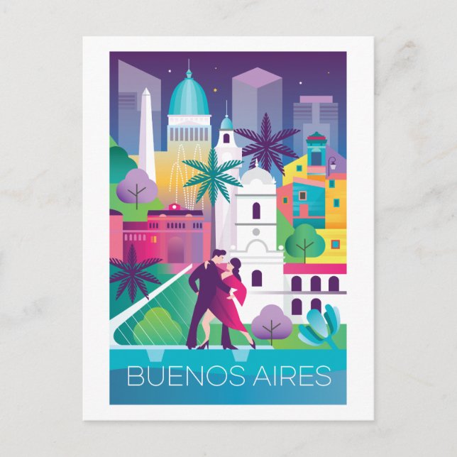 Postal de Buenos Aires (Anverso)