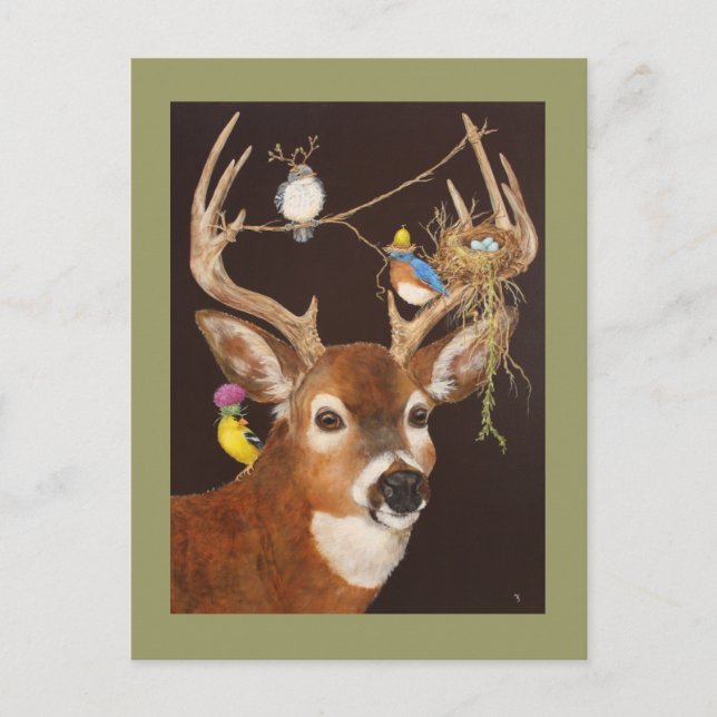 postal de buenos vecinos (Anverso)