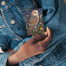 Postal de búho de medianoche