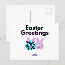 Postal de Bunny Fuzzies