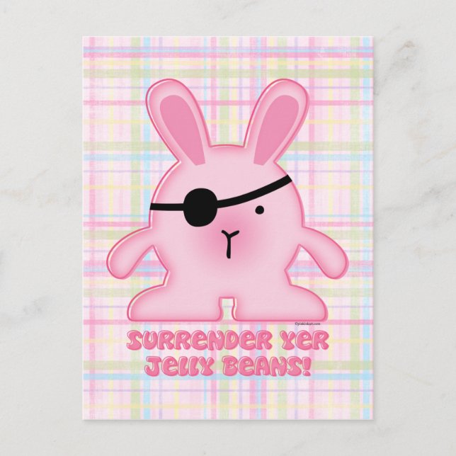 Postal de Bunny Pirate (Anverso)