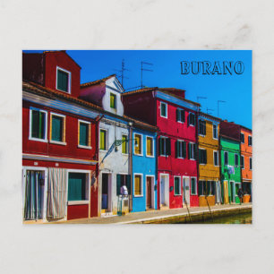 Postal de Burano