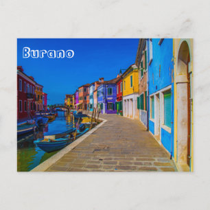 Postal de Burano
