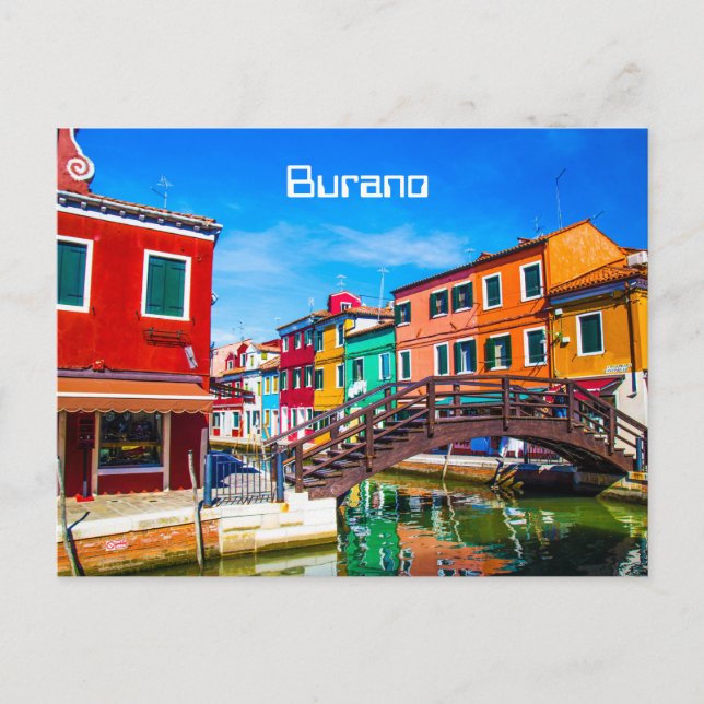 Postal de Burano (Anverso)