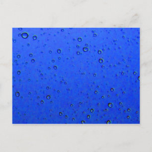 Postal de burbujas de planetas azules