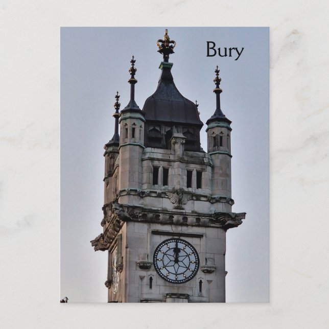 Postal de Bury (Anverso)