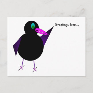 postal de Buster Blackbird