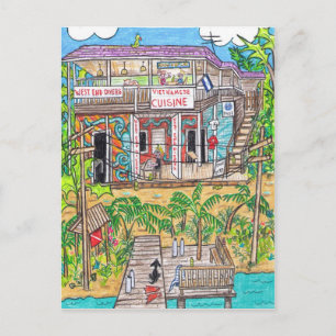 Postal de buzos de West End