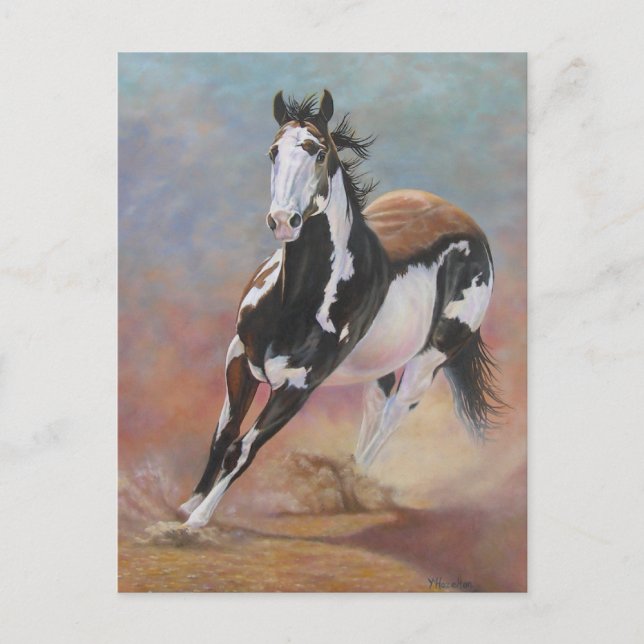 postal de caballo (Anverso)