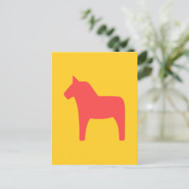 Postal de caballo de Dala