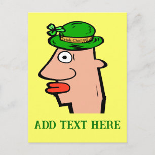 Postal de cabeza del canal irlandés