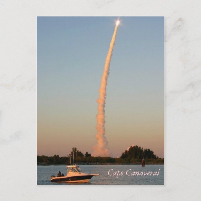 Postal de Cabo Cañaveral (Anverso)