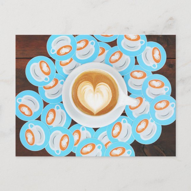 Postal de cafetería (Anverso)