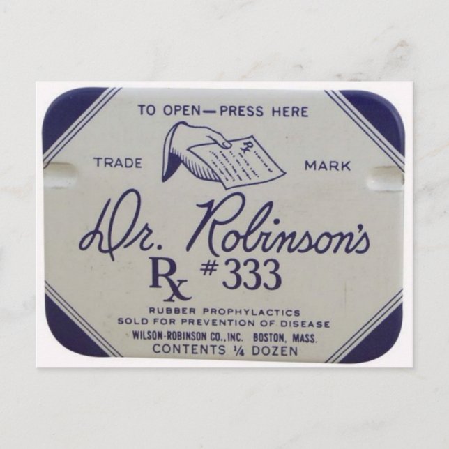 Postal de caja estrecha (Anverso)