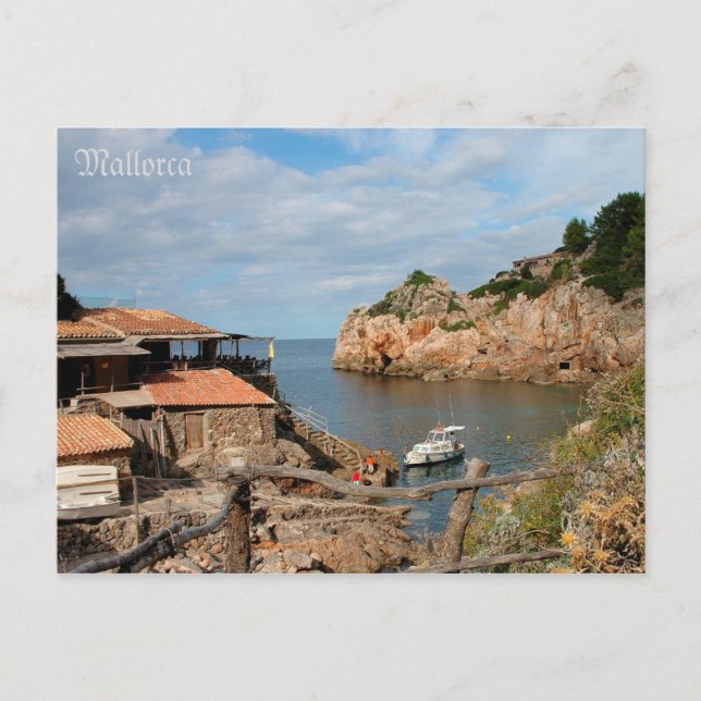 postal de Cala Deià en Mallorca - Mallorca (Anverso)