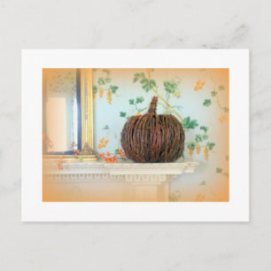 postal de calabaza colonial