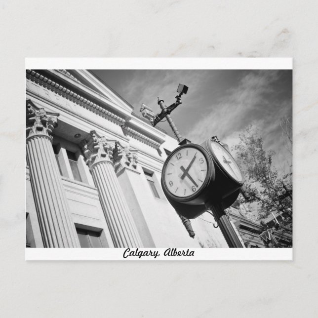 Postal de Calgary (Anverso)