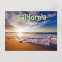 Postal de California
