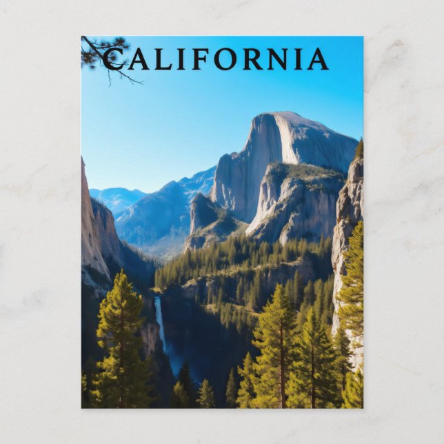 postal de California (Anverso)
