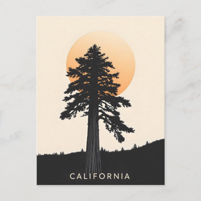 postal de California (Anverso)